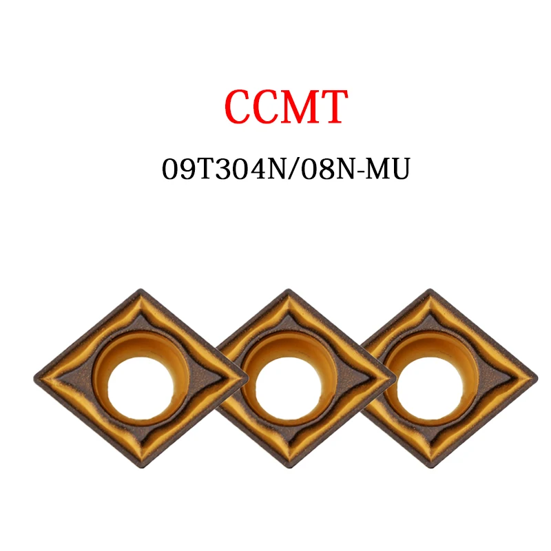 

CCMT 09T304 N CCMT09T304N-MU CCMT09T304 CCMT09T308 CCMT09T304N CCMT09T308N MU CNC Carbide Inserts Lathe Cutter Turning Tools