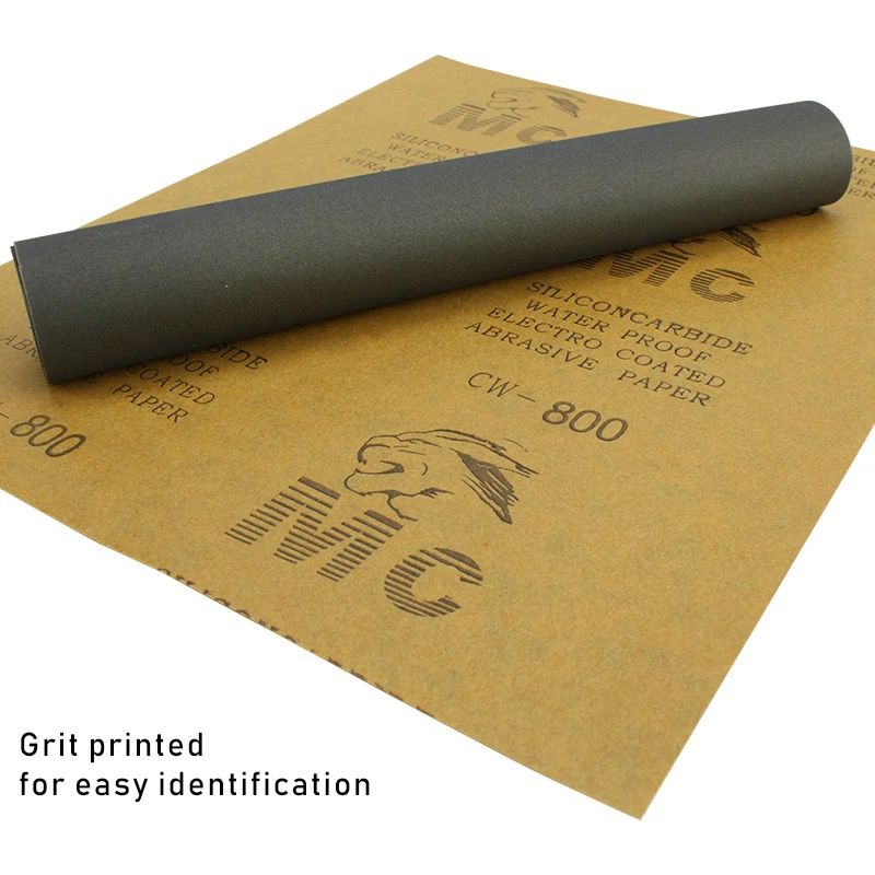 5pcs Wet/Dry Sandpaper 9