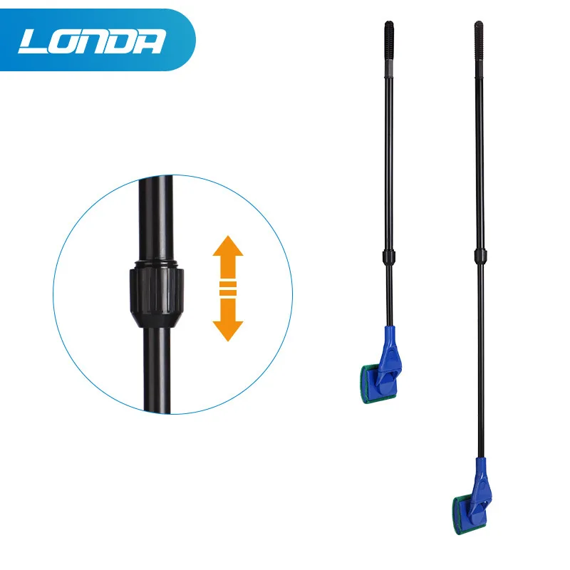 5-In-1 Aquarium Cleaning Kit Aquarium Grind Rake Algen Schraper Borstel Cleaning Tools