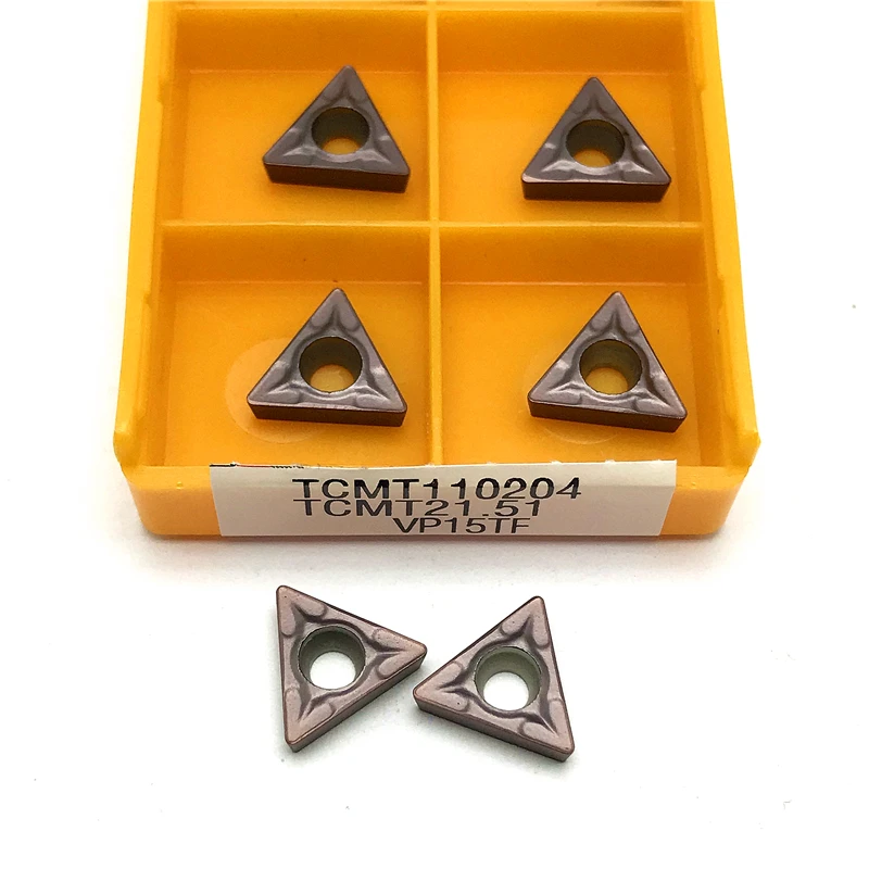 TCMT110204 VP15TF TCMT110204 UE6020 Internal Turning Tool lathe tools carbide inserts TCMT 110204 Cutting tool turning insert