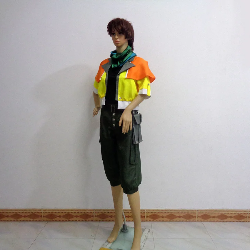 Final Fantasy XIII 13 Hope Estheim Game Christmas Party Halloween Uniform Outfit Cosplay Costume Customize Any Size