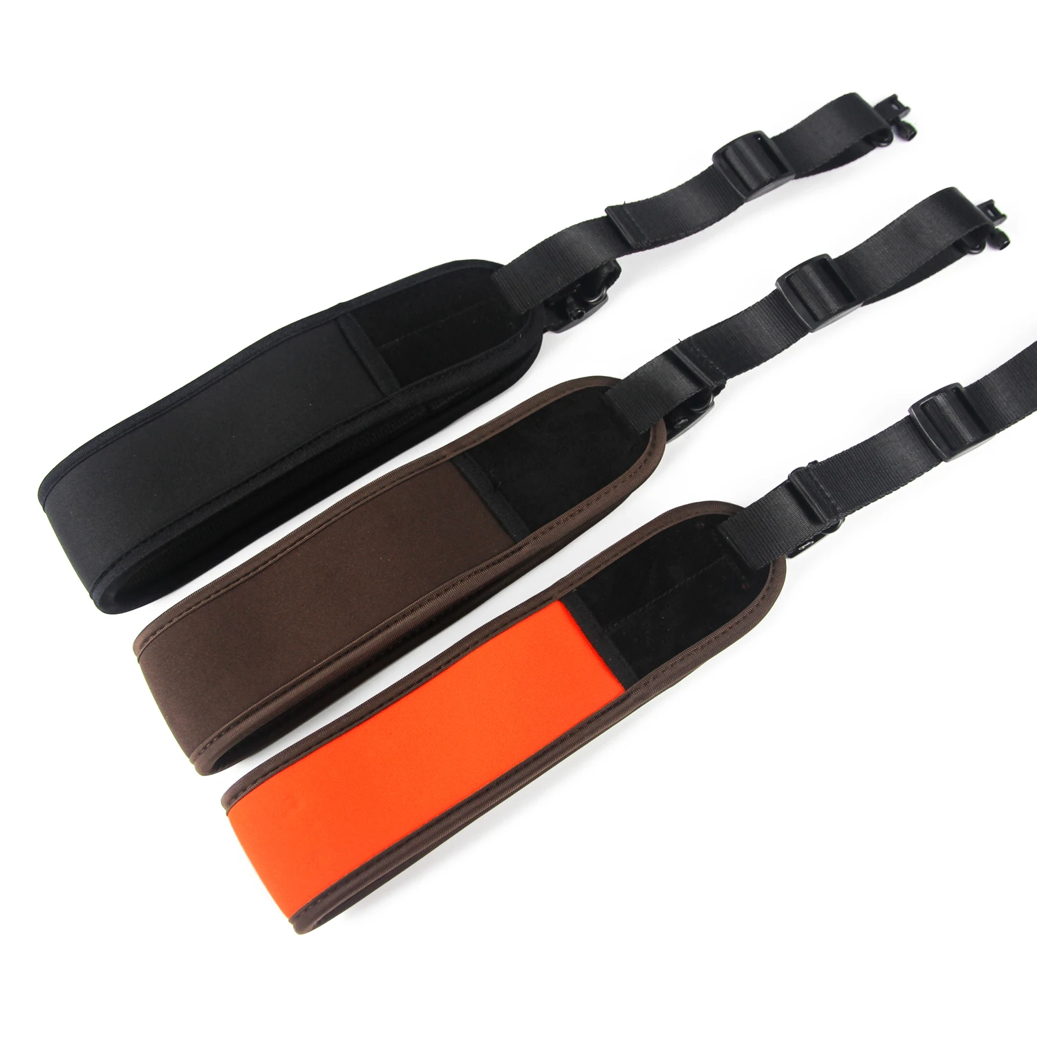 GUGULUZA Neopren-Gewehrriemen mit Schlaufengelenken, gepolsterter, rutschfester Schultergurt für Outdoor-Jagdzubehör – Detail 7