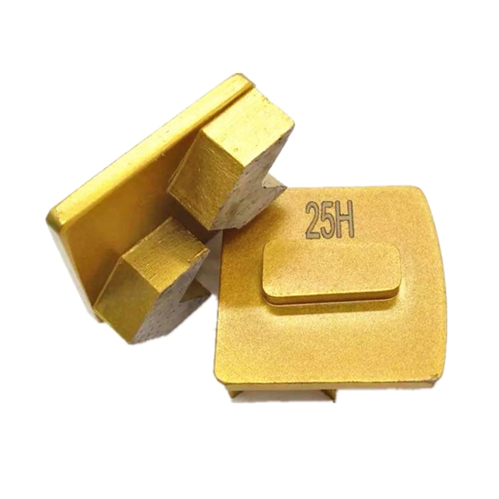 

HUS76 Top Sharp Double Arrow Segments Soft Bond Hard Bond Grit 6 Concrete Floor Grinding Pads 12PCS