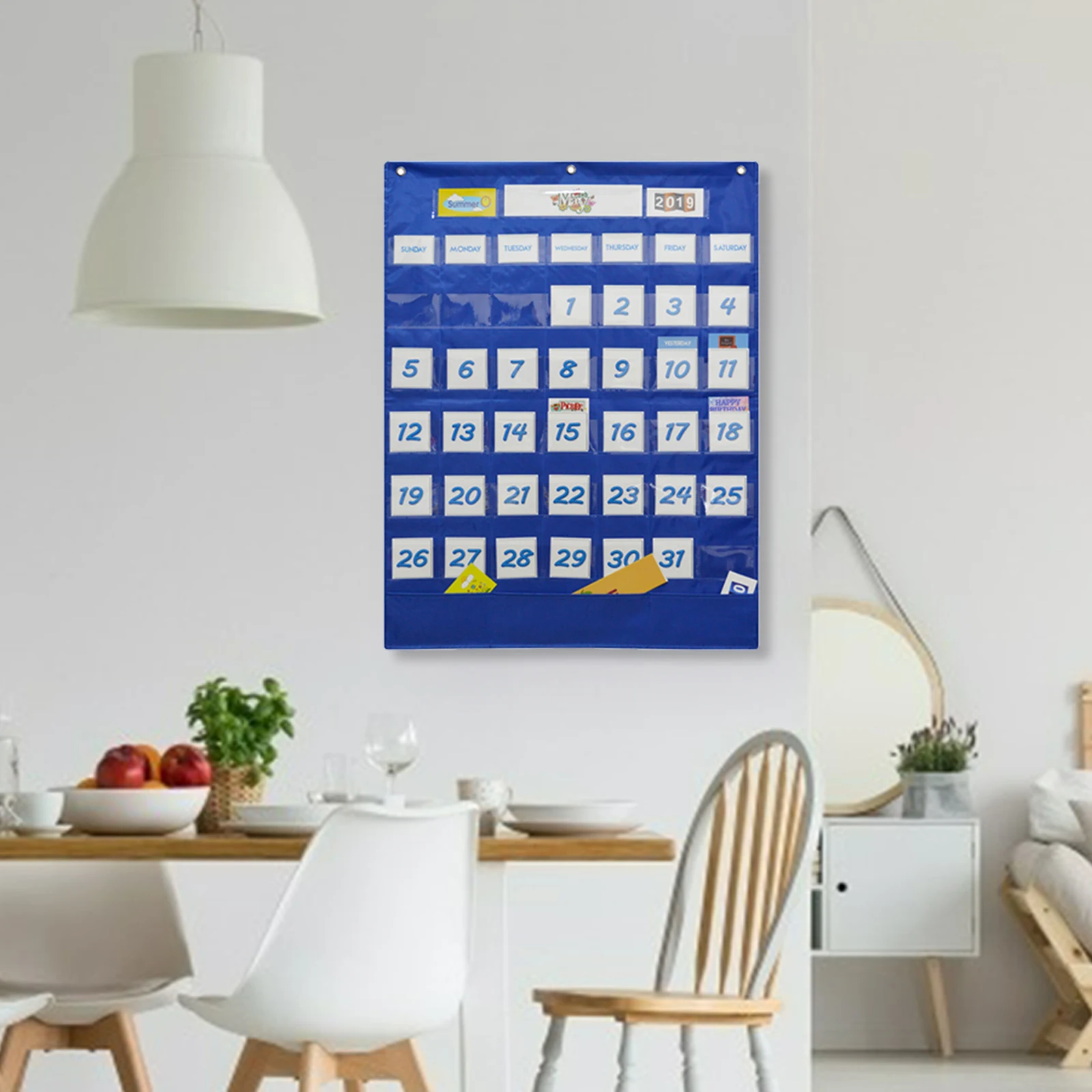 1 Set Kind Vorschule Kalender Diagramm Dargestellt Karten Tag Woche Monatliche Diagramm Wand oder Kühlschrank Hängen Kinder Kleinkind Lehre Spielzeug