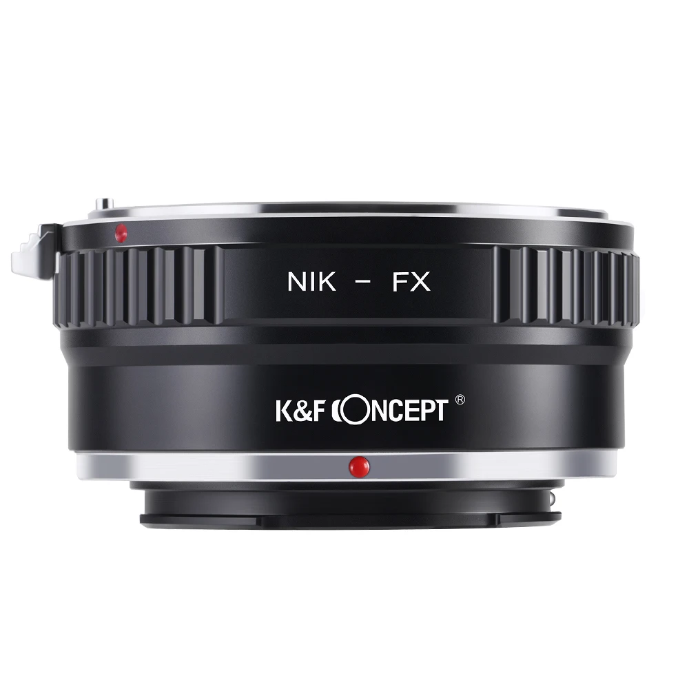 K&F CONCEPT Camera Lens Mount Adapter Ring for Nikon AI AF Lens to for Fujifilm Fuji FX X-series X-Pro1 X-E1 Mirroless Camera