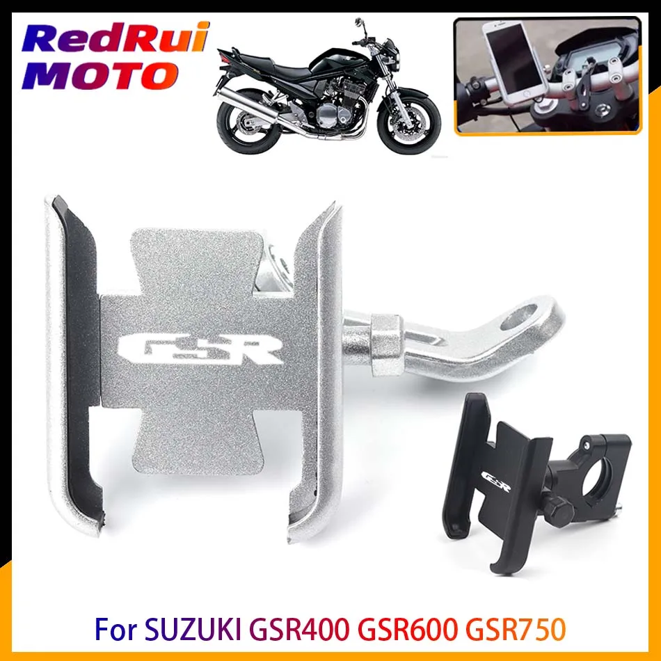 

For SUZUKI GSR400 GSR600 GSR750 GSR 400 600 750 Hot Deals Motorcycle Accessories Handlebar Mirror Mobile Phone GPS Stand Bracket