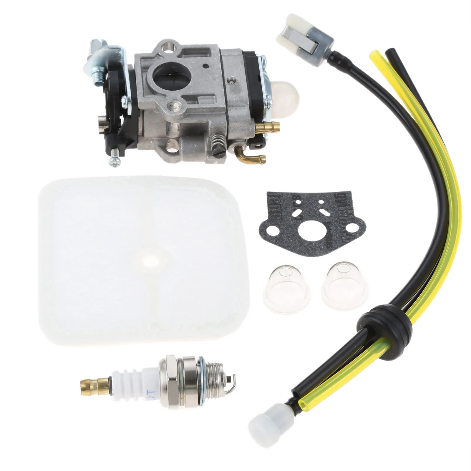 

DRELD WYK-186 Carburetor with Air Filter Fuel Tune-Up Kit fit for ECHO HCA260 HCA261 PE260 PE261 PPT260 PPT261 SHC260 Trimmer