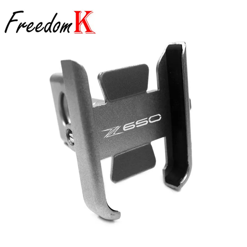 Motorcycle CNC Handlebar Mobile Phone Holder GPS stand bracket Fit For Z650 Z900 Z900RS Z 650 900 900RS 2017 2018 2019 2020