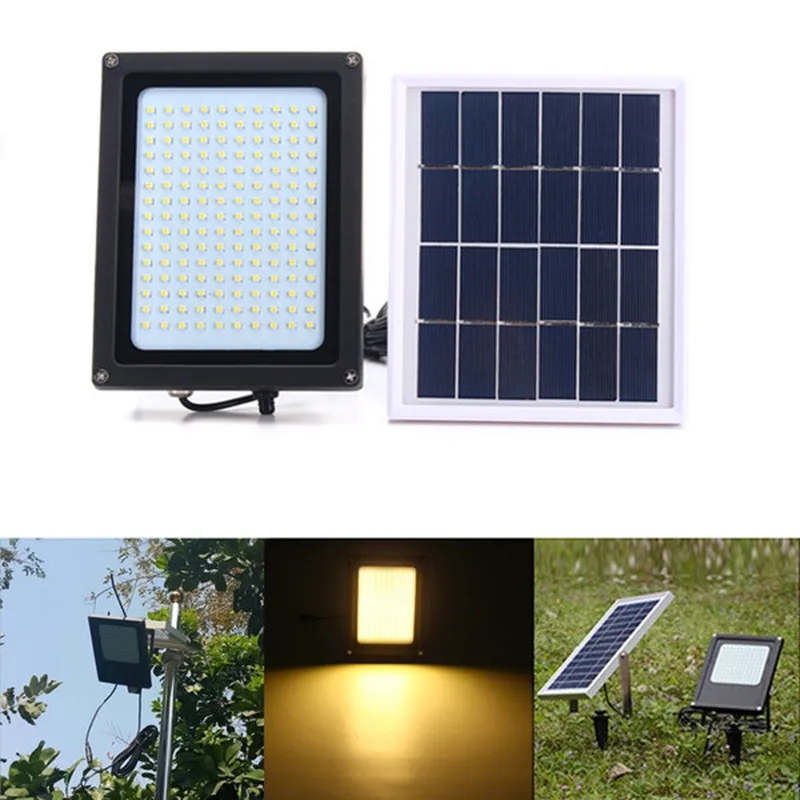 

Waterproof IP65 LED Floodlight with Solar Powered Panel Motion Sensor 150 LED 3528 SMD Security Emergency Flood Lights