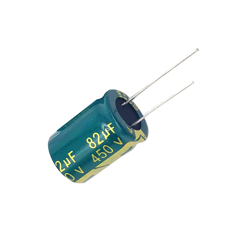 450V82UF 18x30mm Aluminum Electrolytic Capacitor 82uf 450v 450v82mfd 450v82mf 82mf450v 82mf 82MFD 450Volt 450wv 450vdc 450v 82uf