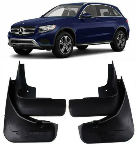 

Auto Mud Splash Guards Mud Flaps for Mercedes Benz GLC-Class GLC X253 2018 2019 4pcs Mudguards Fender Mudflaps Car Mud fenders