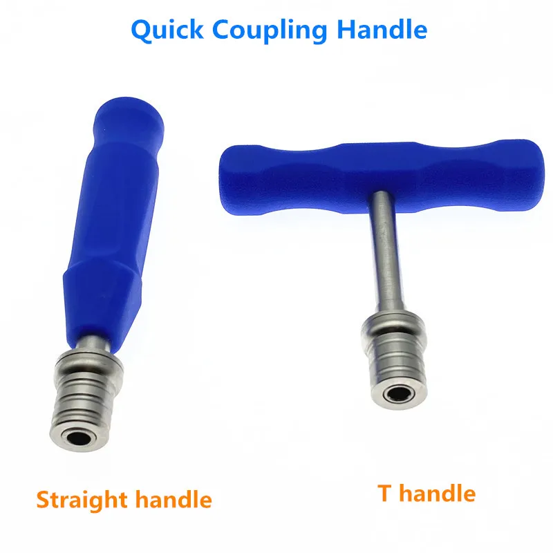 

Quick Coupling Handle Silicagel Wooden handle use for Orthopedics Screwdriver Veterinary surgery Instrument