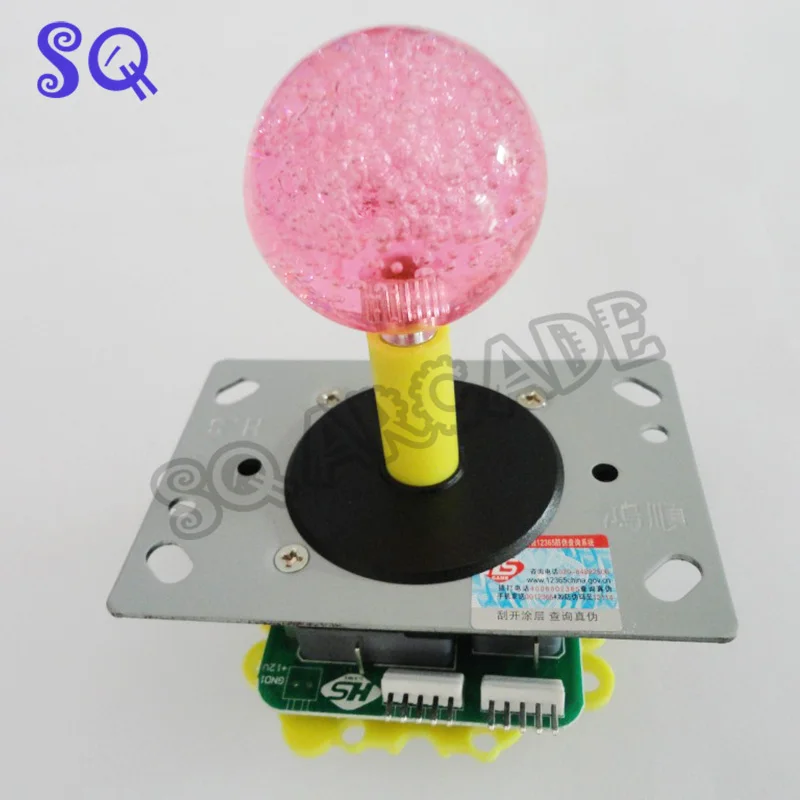 

Arcade Stick 7 colors Coin Operated Game pandroa Machine Parts Accessory LED Glitter Lighted Illuminated bartop Joystick