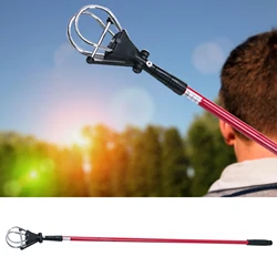 Retractable Scoop Telescopic Golf Ball Retriever Extendable Golf Ball Pick Up Grabber Tool Ball Picker Golf Ball Pick Up Catcher