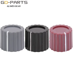 17*15mm Plastic Set Pointer Rotary Knob For Marconi Instrument Guitar AMP Effect Pedal Stomp Box DJ Overdrive Mixer 6.4mm Hole