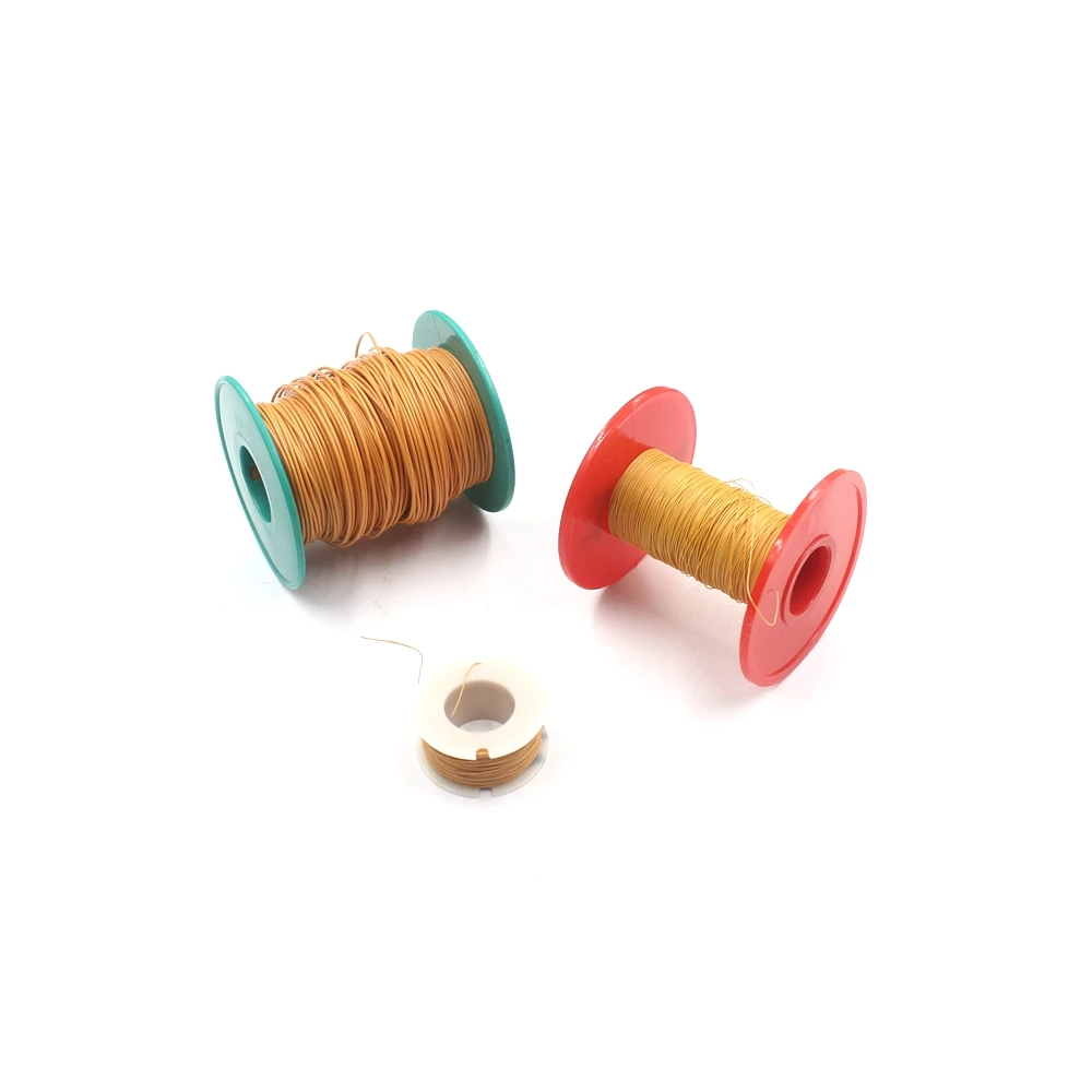 0.15mm 0.16mm 0.18mm 0.2mm 0.23mm 0.25mm 0.28mm Triple Insulated Wire Insulation Bare Copper Coil Winding Wires TIW Tex Cable