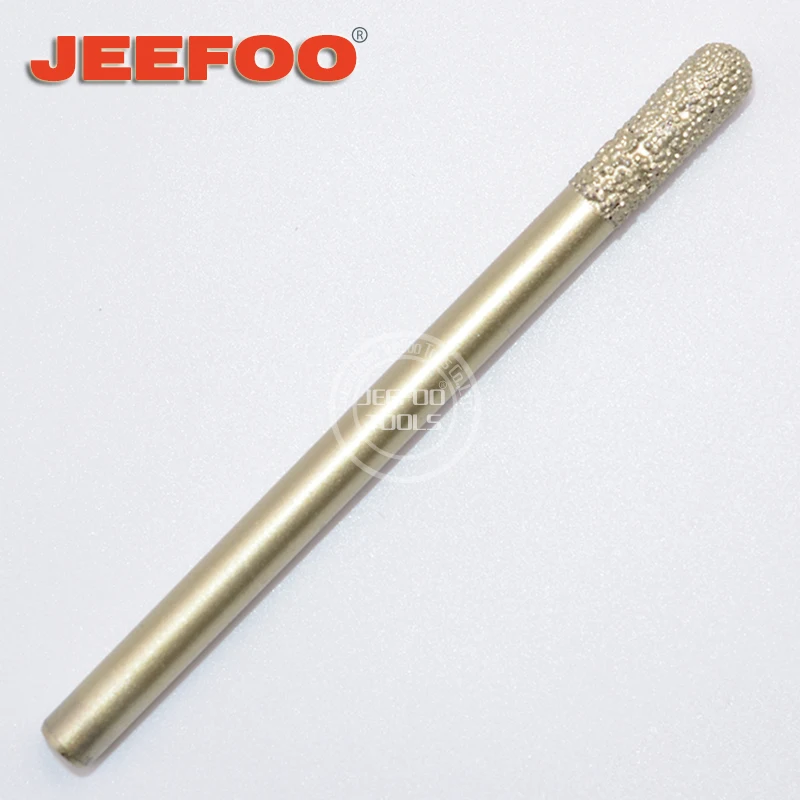 A17-6*6*20mm Jeefoo Engraving Tools/ CNC Carving Bits/ Stone Tool Bits For Large Lettering/Relief On Granite Router Machine