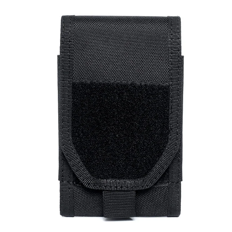 Outdoor Tactical Phone Pouch Molle Belt Clip Bag Waist Case 5.5 Inch Cellphone Holder Men Nylon Hunting EDC Mobile Phone Holster