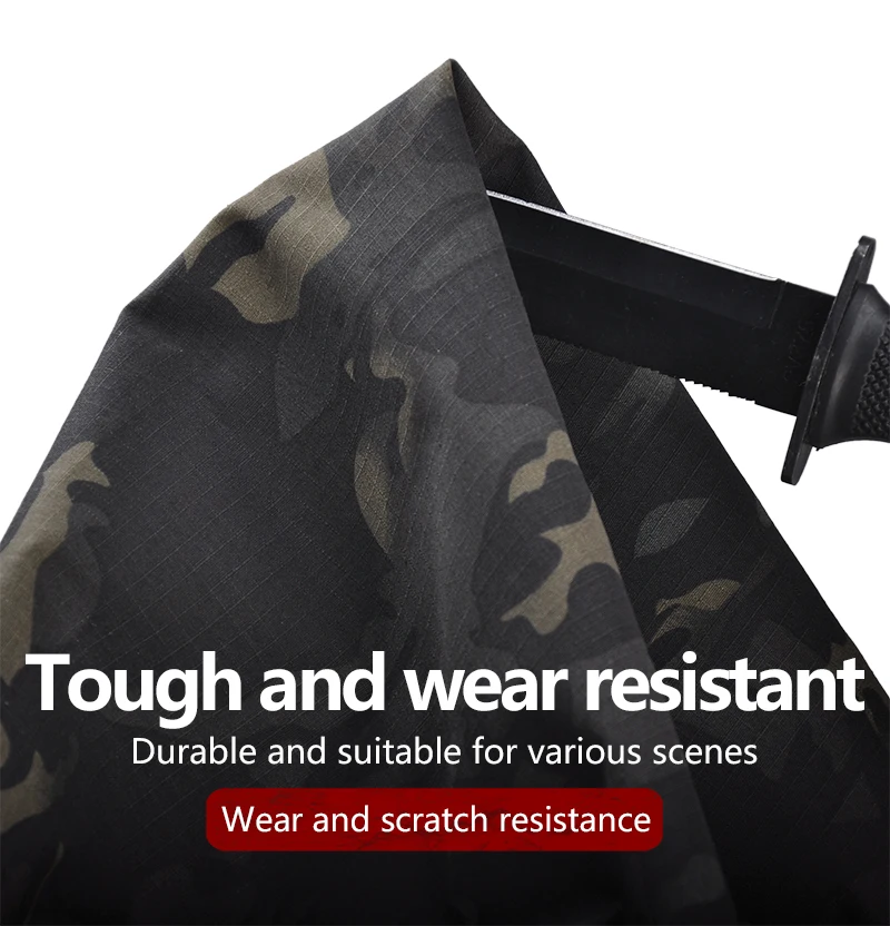 Pantalones Cargo tácticos al aire libre para hombre, pantalones de camuflaje Airsoft, pantalones de trabajo multibolsillos resistentes al desgaste