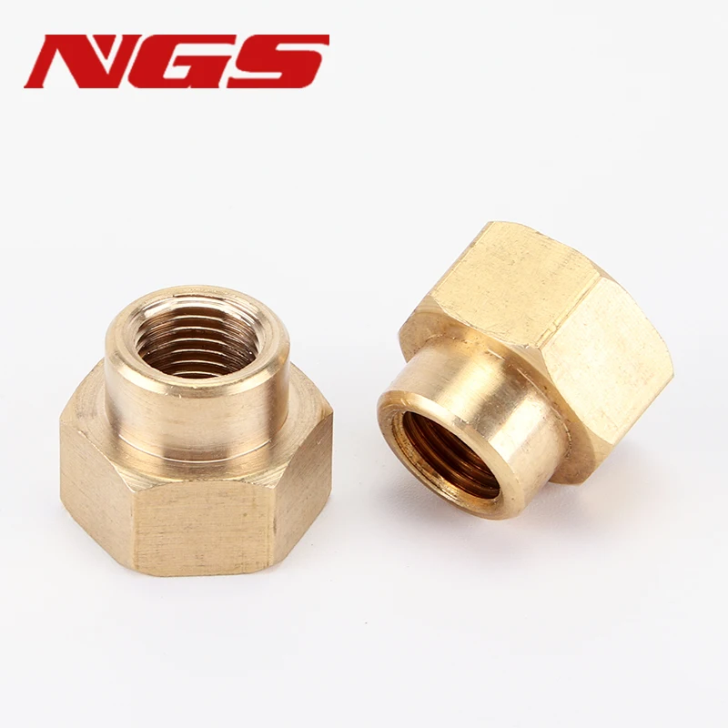 TPUFG Brass Internal Thread Copper Pipe Adapter Reducer Pipe Fitting Coupler Connector 1/8 1/4 3/8 1/2