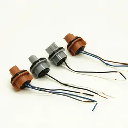 2pcs T20 7440 7443 LED bulb holder LED socket adapter connector LED parking side light lamp Wiring Harness adaptor Socket