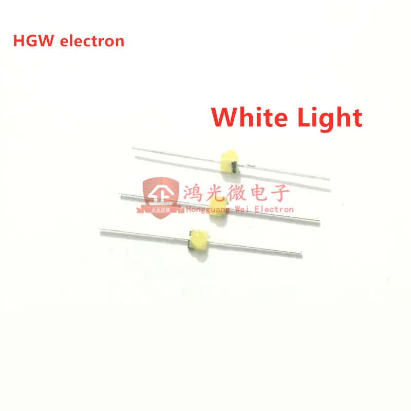 30PCS small butterfly LED straight foot 1.5MM LED diode lamp red green yellow blue white primary color highlights DIP