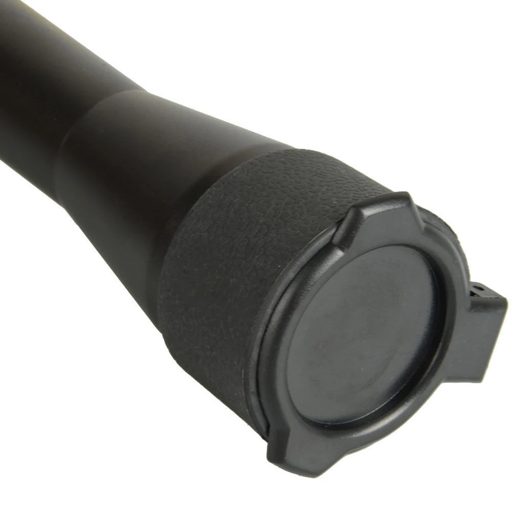 25-64MM Transparent Rifles Scope Lens Cover Flip Up Quick Spring Protection Cap Objective Lid for Airsoft Gun Caliber