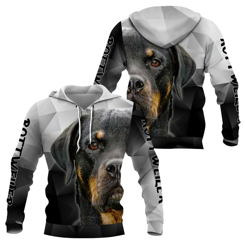 

Толстовка Rottweiler с 3D рисунком модные пуловеры-толстовки для мужчин и женщин, свитшоты, свитера, костюмы для косплея 02