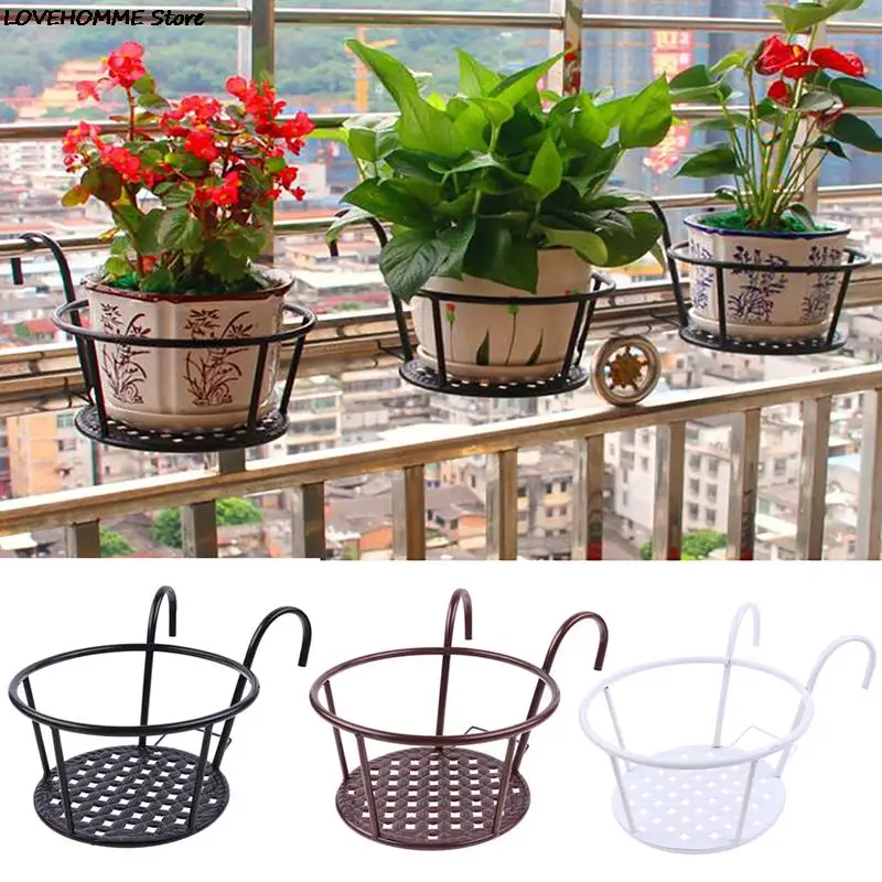 Handmade plant hanger pot holder pot tray/pot hanger pot tray for wall decoration countyard /garden pot tray for plant