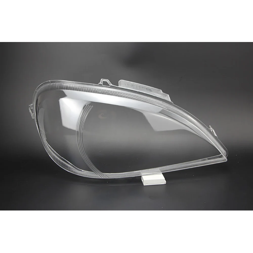 Car Head Lampshade Headlamp Transparent Headlight Shell Caps Clear Lens Cover For Mercedes-Benz W163 ML320 ML350 ML500 1999~2004