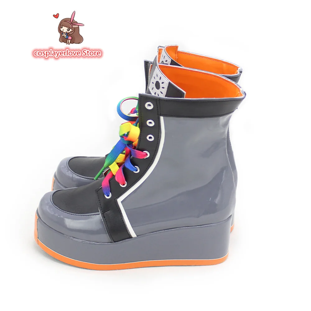 Virtual vtuber YouTuber Honma Himawari/Nijisanji Gamers Cosplay  Shoes Boots Custom Made For You