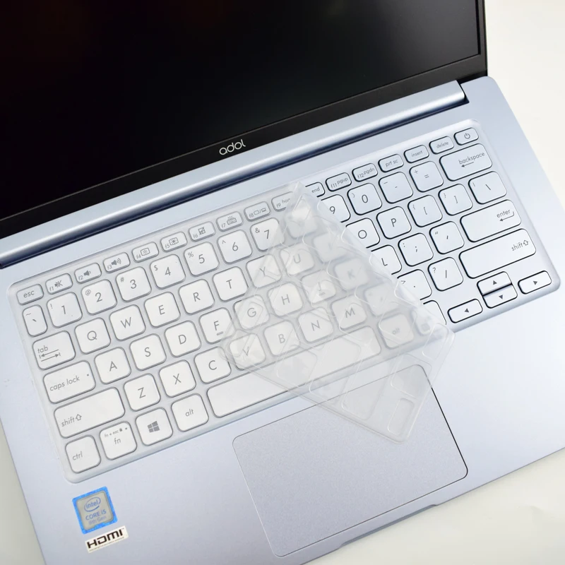 14 polegadas capa de teclado portátil para asus vivobook14 2021 intel core 14 polegadas notebook teclado filme x415 película protetora membrana