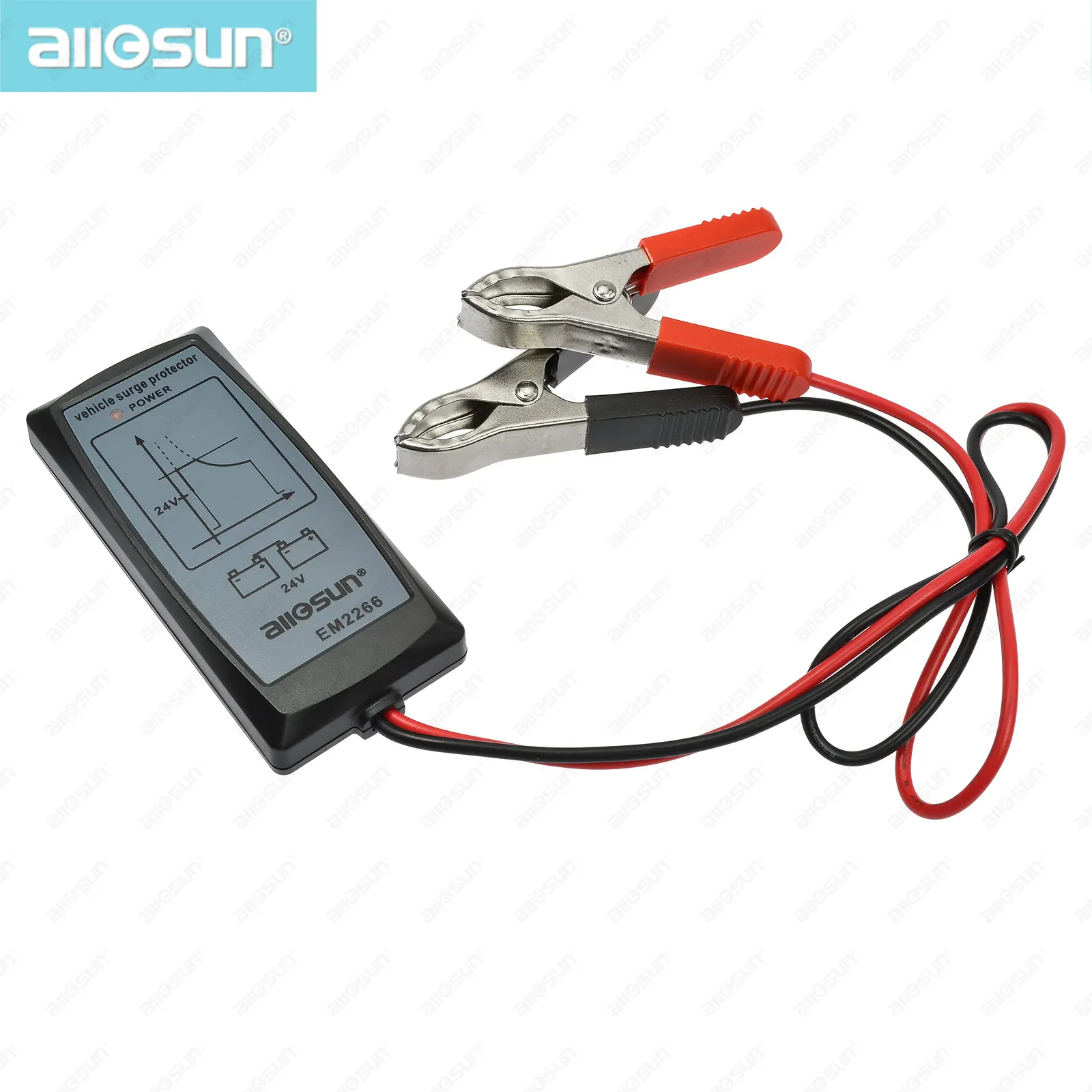 ALL SUN EM2265 EM2266  Car  Surge Protector 12V  24V Vehicle System Automotive Power Diagnostic Tools