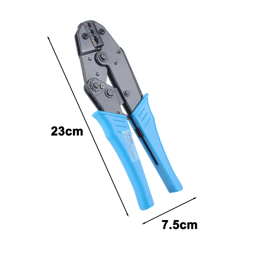 LY-03C สายไฟยุโรปสไตล์เครื่องมือ Crimping Plier 0.5-6mm2เครื่องมือหลายเครื่องมือมือ