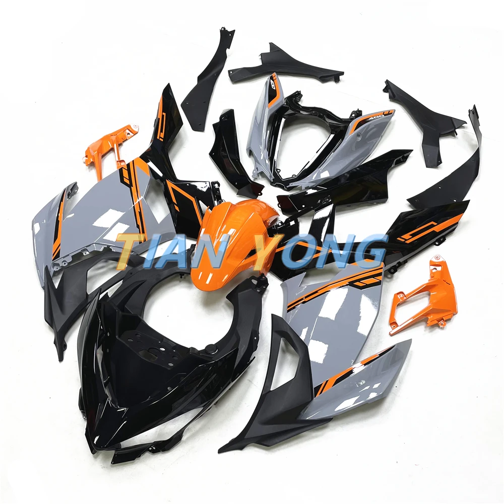 

Motorcycle Orange For Ninja400 Ninja 400 2018-2021 18 19 20 2021 New Arrival ABS Full Fairing Kit Bodywork Cowling Fairings