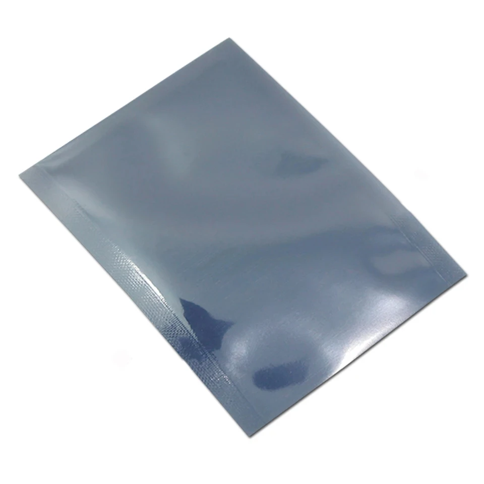 100Pcs Anti Static Shielding Packaging Bags ESD Anti-Static Packing Bag Open Top Antistatic Storage Bag For Electronic Pouches