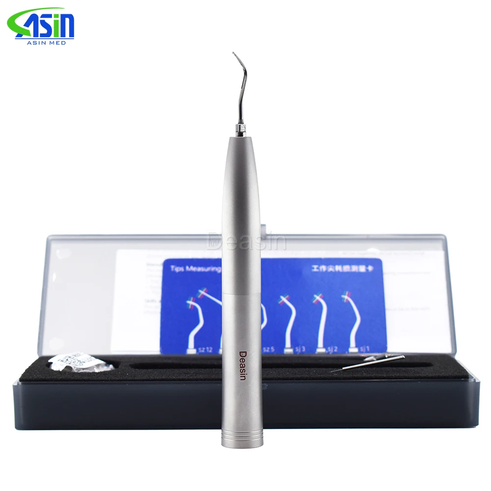 

Dental Air Scaler Handpiece for kv coupler Ultrasonic Surgical Instruments Metal Tooth Stains with Remover Cleaning 3 Tips