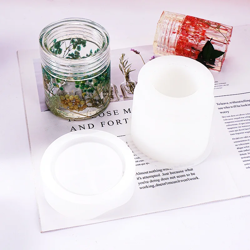Storage Bottle UV Resin Molds Jewelry Accessories Jewelry Moulds DIY Handcraft Mold Jewelry Accessories