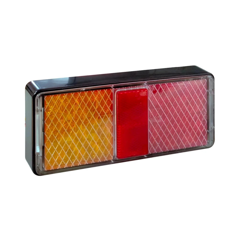 Ein paar (2 stücke) e4 ADR Genehmigt Lkw Kombination Lampe Anhänger teile Led-leuchten Schwanz Blinker Stop Brems Tauch boot