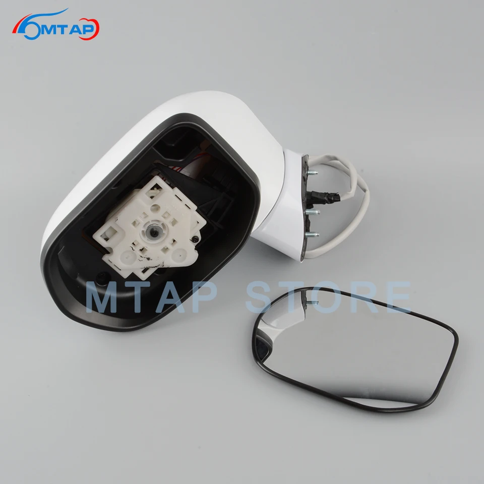 MTAP 3Pins Exterior Side Rearview Mirror Assy With Lens Adjust For Honda For Civic FA1 FD1 FD2 2006 2007 2008 2009 2010 2011