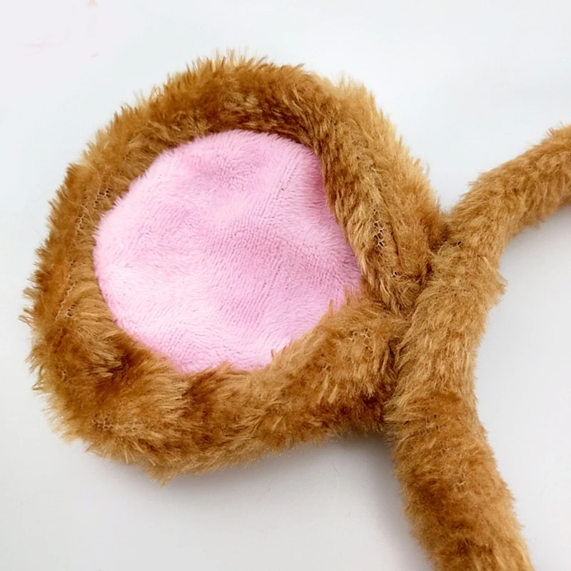Soft Bear Ears Headbands Plush Mouse Ears Hair Hoop for Washing Face Cartoon Animal Hairbands Halloween Costume