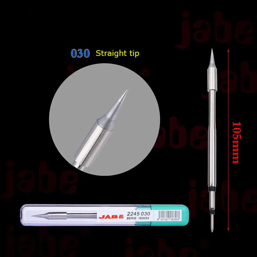 Jabe UD-1200 Lead Free Electronic Solder Iron Tip Original Nozzle Mobile Phone Fingerprint Flying Wire Repair Welding Tool