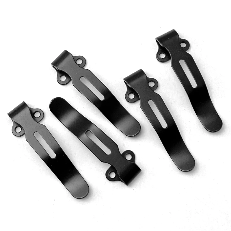 1piece Stainless Steel Folding Pocket Knife Back Clip for BM Bugout 535 DIY Accessories Custom Back Clip Tool