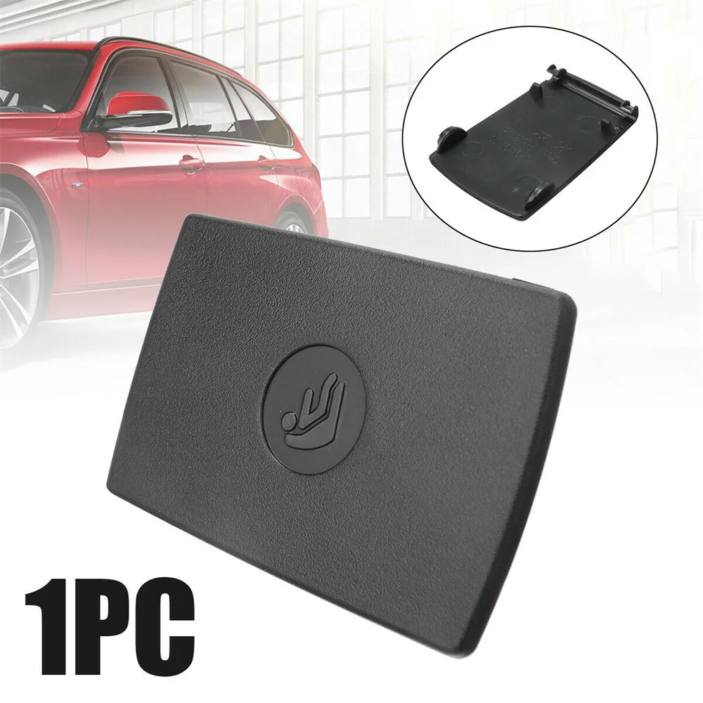 52207319686 Black Beige Car Rear Child Seat Fixing ISOFix Cover For BMW 1 3 Series F30 F31 F20 F21 F22 F80 M3 F34 X1 E84 E90 E87