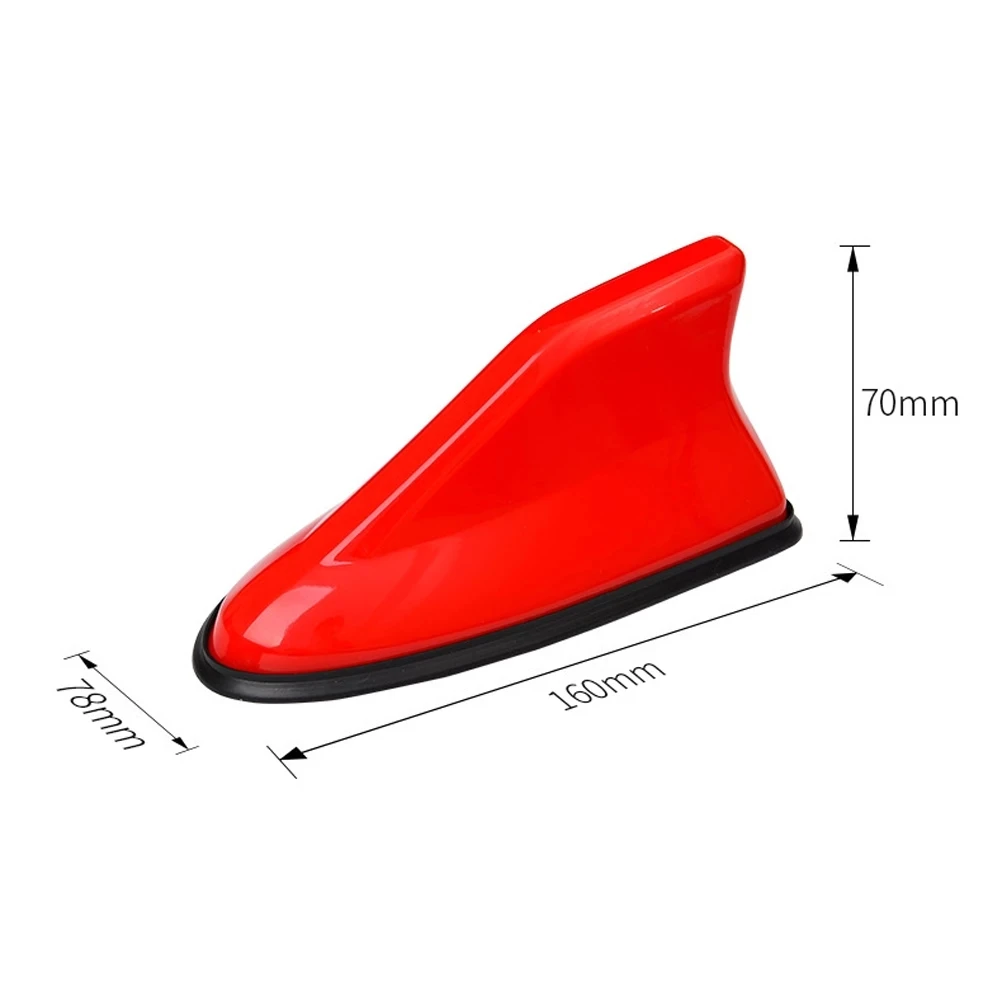 Car Roof Shark Fin Aerial Antenna Toppers Universal Auto Radio fm Antenna Signal Decorative For BMW/Honda/Toyota/VW/Kia/Nissan