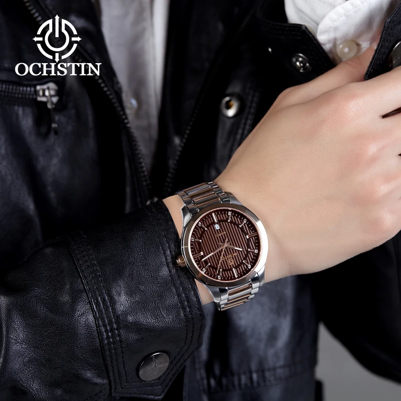 OCHSTIN Lover Watches Top Brand Luxury Couple Watch For Women Men Quartz Wristwatches Stainless Steel Fashion Casual Waterproof