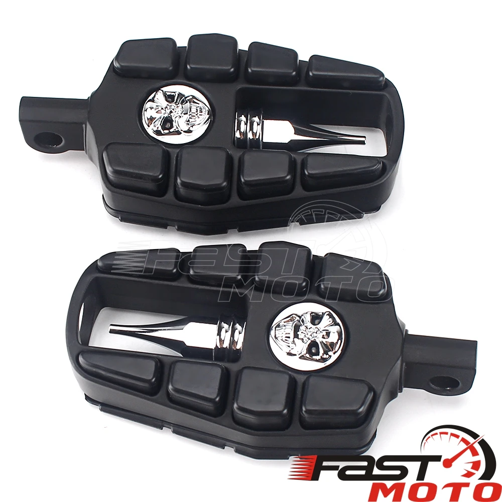 Motorcycle Skull Eagle Footrest Footpegs For Harley Sportster XL 883 1200 Softail DYNA Street XG 750 500 Zombie Foot Pegs Pedal