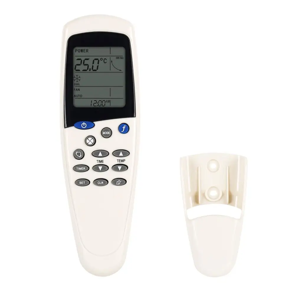 جهاز تحكم عن بعد جديد ماركة SAIJO DENKI IR-LCD 7N جهاز تحكم مكيف هواء وحامل حائط