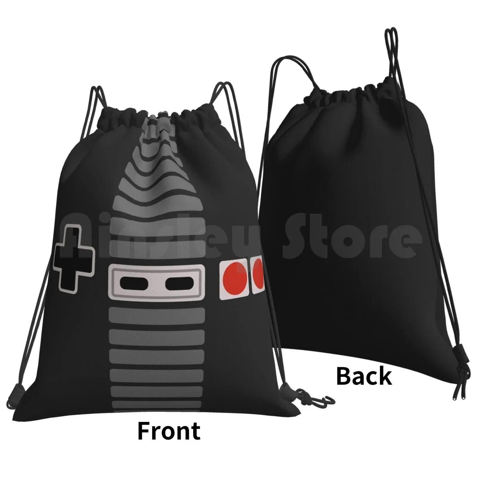 Controller Backpack Drawstring Bag Riding Climbing Gym Bag Nes Game Controller Gaming Game Console