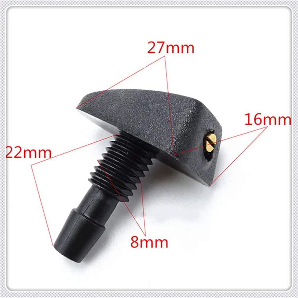 

Water Spout Cover Sprayer Nozzle car Accessories for Mercedes-Benz-M-Klasse SKODA-Octavia II HONDA-Civic VIII